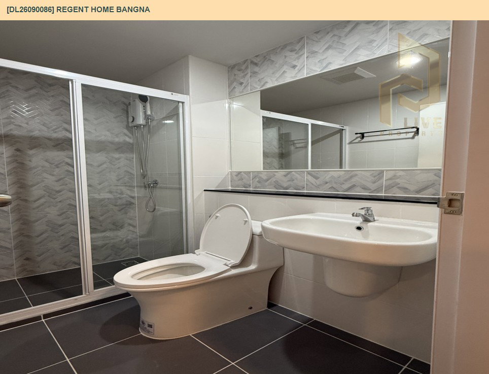 รูป DL26090086 ให้เช่าคอนโด รีเจ้นท์ โฮม บางนา (Regent home bangna) ใกล้ BTS บางนา พร้อมเข้าอยู่ โทรด่วน 0653619502 LineID @952jdxxk - รูปที่ 3/6