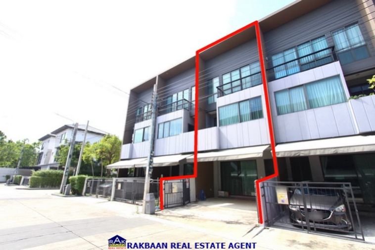 ขายทาวน์โฮม 3 ห้องนอน 152 ตร.ม. 18.1 ตร.ว. บ้านกลางเมือง ดิ อิดิชั่น พระราม 9 - กรุงเทพกรีฑา