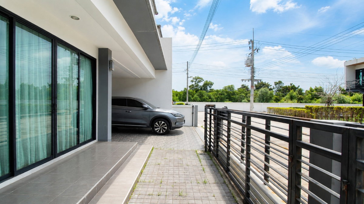 รูป ขายบ้านแฝด 2 ชั้น  42.6 ตร.ว. 3 ห้องนอน หมู่บ้านสกายวิลล์ (Skyville) บ้านแลง ระยอง ใกล้ IRPC  - รูปที่ 4/22