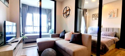 คอนโดให้เช่า : 🔺 ให้เช่าคอนโด นิช โมโน เมกะ สเปซ บางนา อาคาร 1 ชั้น 22 1 BED PLUS ขนาด 35 ตรม ใกล้ รพ.ปิยมินทร์