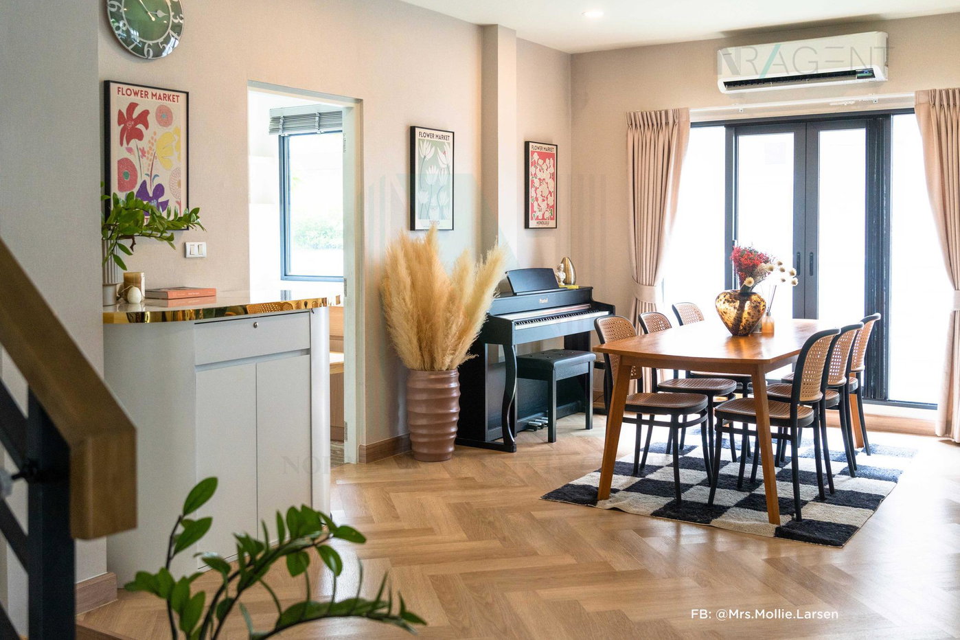 รูป 📌 ให้เช่าบ้านเดี่ยว 2 ชั้น เซนโทร อ่อนนุช-สุวรรณภูมิ 4 ห้องนอน 5 ห้องน้ำ - รูปที่ 3/8
