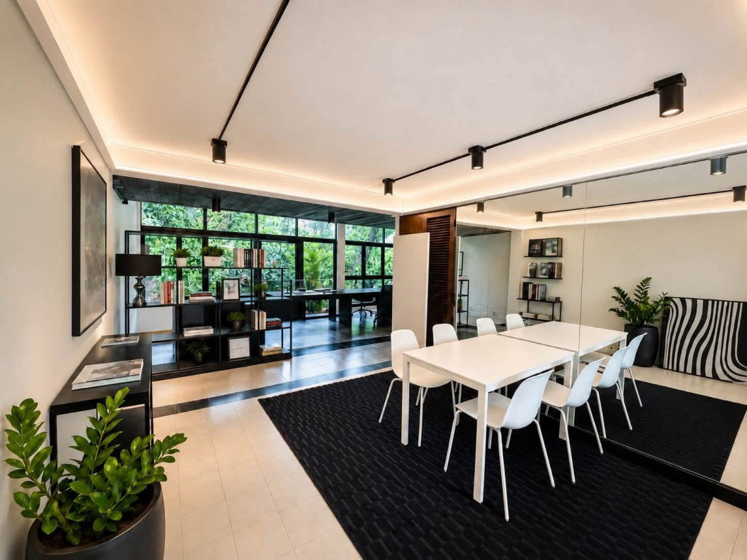 รูป ให้ เช่า Private Garden View Duplex Office ใจกลางอารีย์ 55,000-เดือน 2 ชั้น - รูปที่ 6/12