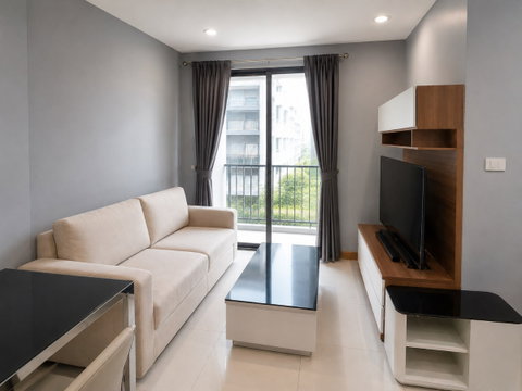 ให้เช่า คอนโด M1806 The President Sukhumvit81 ขนาด 49 ตรม.
