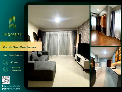 เช่าบ้านเดี่ยว นิคมอุตสาหกรรมบางปู : GH01330 - Grande Pleno Mega Bangna :  MegaBangna