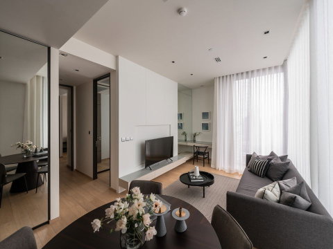 For Rent - 28 CHIDLOM , Super Luxury 2 bedrooms 2 bathrooms 