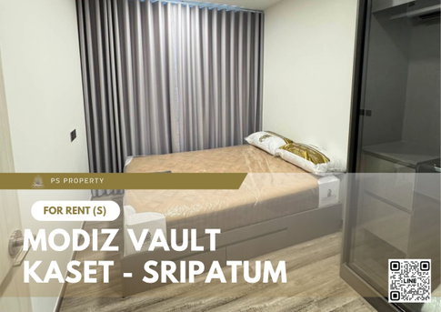 ให้เช่า 🔥 MODIZ VAULT Kaset - Sripatum 🔥 เฟอร์นิเจอร์ และ เครื่องใช้ไฟฟ้าครบ ติด ม.เกษตร