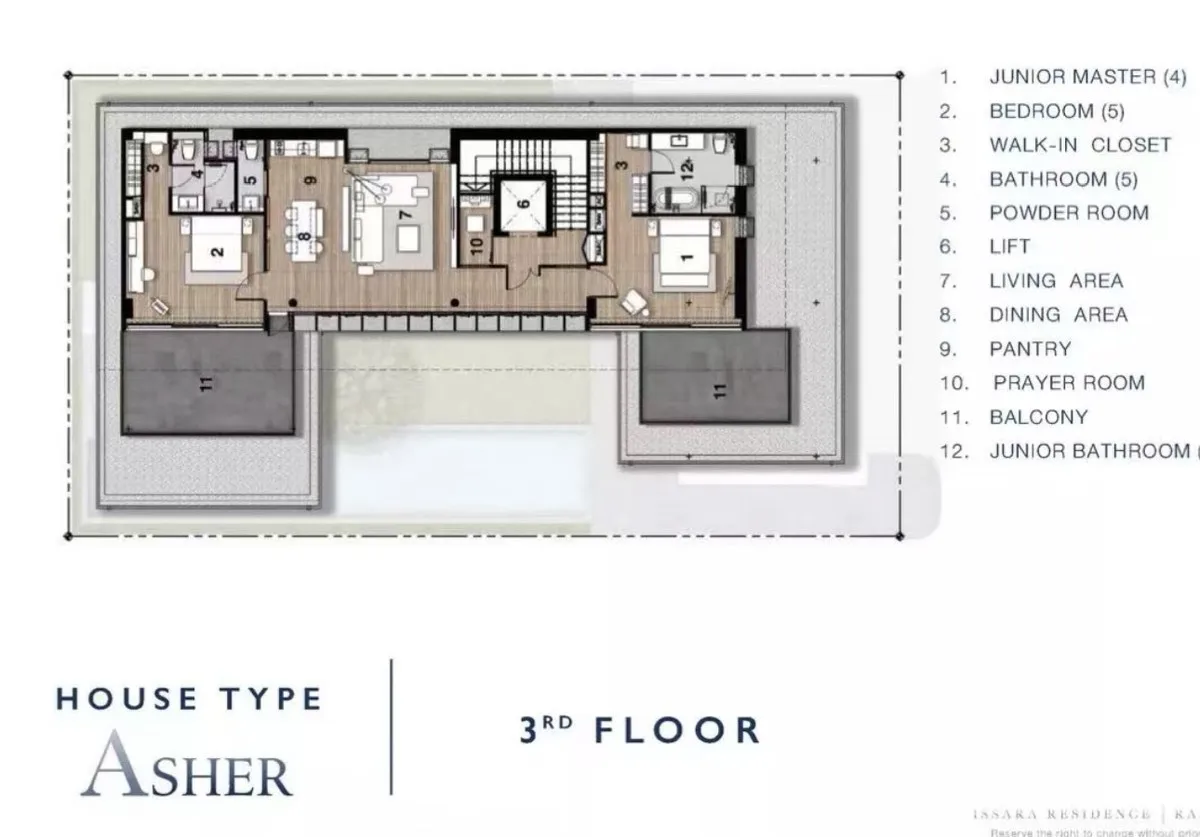 รูป บ้านเดี่ยวให้เช่า 5 ห้องนอน ในโครงการ อิสสระ เรสซิเดนซ์ พระราม9 6732856 - รูปที่ 25/25