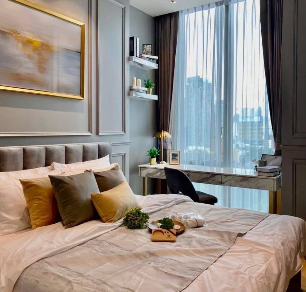 รูป 28 Chidlom【𝐑𝐄𝐍𝐓】🔥ดีไซน์เรียบหรู โทนอบอุ่น ให้ความรู้สึกพรีเมียมตั้งแต่เข้าห้อง พร้อมส่วนกลางที่ออกแบบมาอย่างมีสไตล์🔥 ติดต่อไลน์ไอดี: @hacondo - รูปที่ 1/9