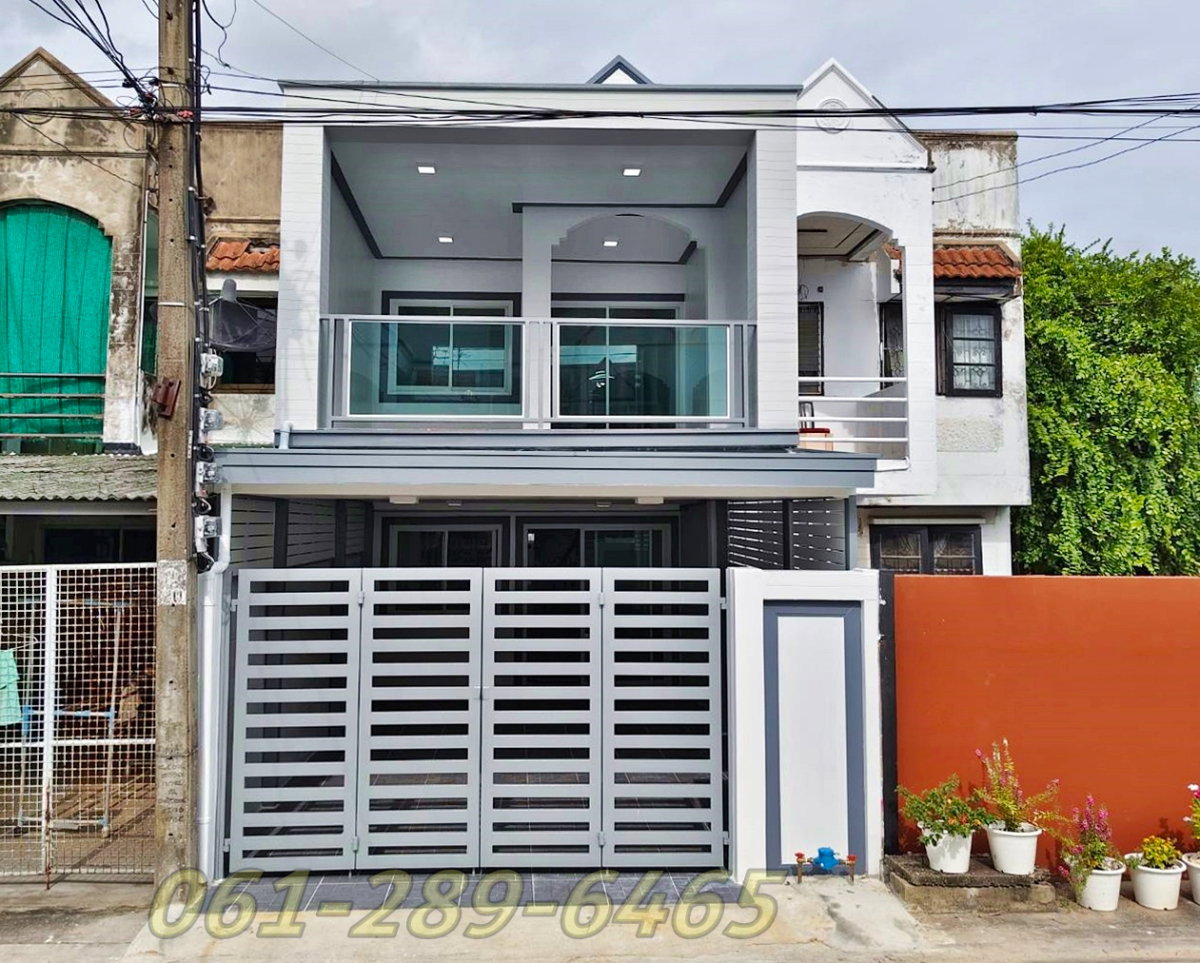 MO.  บ้านสวย ประชาราษฎร์ ซอย 3 ใกล้บิ๊กซี ติวานนท์ #หมู่บ้านสวนทอง วิลเลจ  รีโนเวทใหม่ พร้อมอยู่