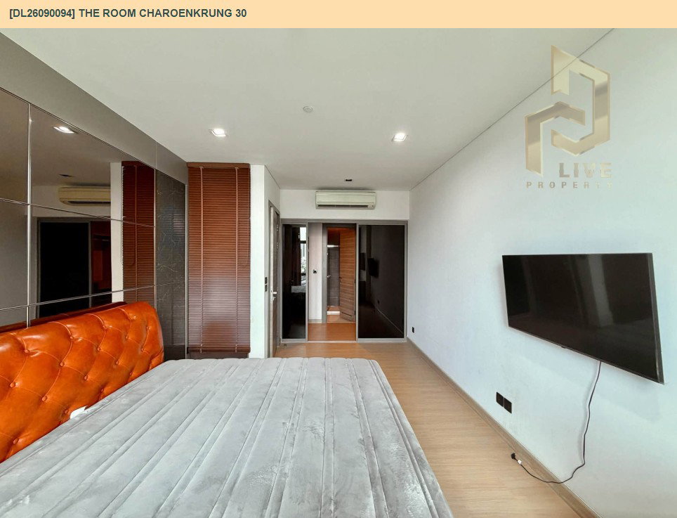 รูป DL26090094 ให้เช่าคอนโด เดอะ รูม เจริญกรุง 30 (The Room Charoenkrung 30) ใกล้ BTS สะพานตากสิน พร้อมเข้าอยู่ โทรด่วน 0638692663 LineID @952jdxxk - รูปที่ 5/13