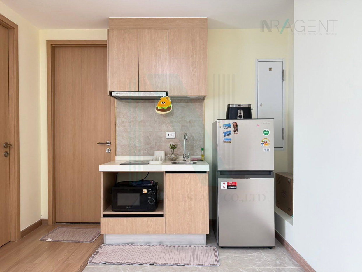 รูป 🔺 ให้เช่าคอนโด รีเกิล สาทร - นราธิวาส อาคาร 1 ชั้น 12 1 ห้องนอน ขนาด 39 ตรม ใกล้ แม็คโคร สาทร - รูปที่ 7/8