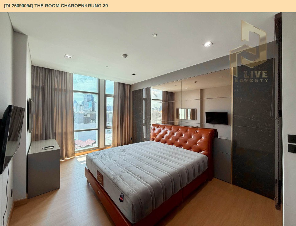 รูป DL26090094 ให้เช่าคอนโด เดอะ รูม เจริญกรุง 30 (The Room Charoenkrung 30) ใกล้ BTS สะพานตากสิน พร้อมเข้าอยู่ โทรด่วน 0638692663 LineID @952jdxxk - รูปที่ 2/13