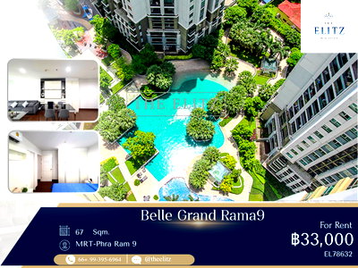 คอนโดให้เช่า : ✨ Prime Rama 9 Corner Unit | Bright & Airy Layout - Top Convenience - Ready to Move ✨