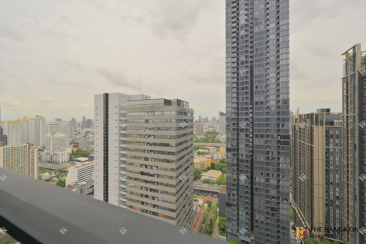 รูป เช่าคอนโด 🌃 One9Five Asoke-Rama9 1นอน 42.5ตร.ม. 30k 🌿 ยูนิตชั้นสูงในโครงการสวยคุณภาพดี 🏊♀️ ใกล้ MRT พระราม 9 - รูปที่ 10/10