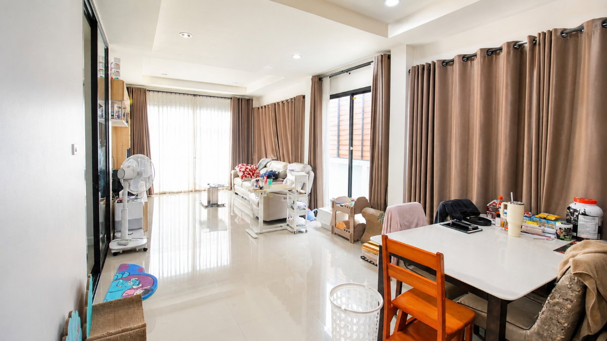 รูป ขายบ้านแฝด 2 ชั้น  42.6 ตร.ว. 3 ห้องนอน หมู่บ้านสกายวิลล์ (Skyville) บ้านแลง ระยอง ใกล้ IRPC  - รูปที่ 8/22