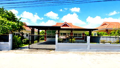 Houses for sale Rayong : Newly Renovated Single Detached House for Sale, 100 sq.wah, on Burapha Phat Road, Ban Chang, Rayong,near Asia Industrial Estate and Lotus Hypermarket.