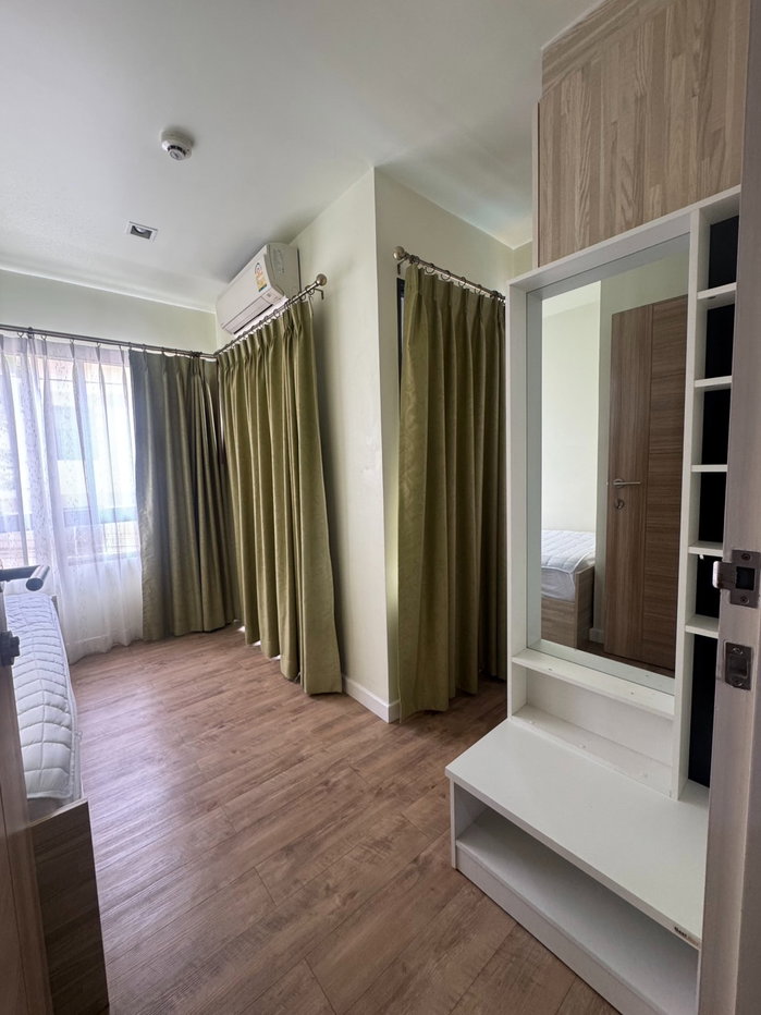 รูป ให้เช่าเอชทู สโตน คอนโด รามอินทรา 21  H2 Stone Condo Ramindra21 เฟอร์ไฟฟ้าครบ  แอร์ 3 เครื่อง 2 ห้องนอน 1 ห้องน้ำ มีเครื่องซักผ้า วิวสระ  - รูปที่ 5/16