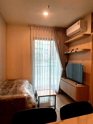 คอนโดให้เช่า : 🔺 ให้เช่าคอนโด นิว ดิสทริค อาร์ไนน์ พระราม 9 อาคาร R ชั้น 3  1 BED PLUS ขนาด 35.00 ตรม ใกล้ MRT พระราม 9
