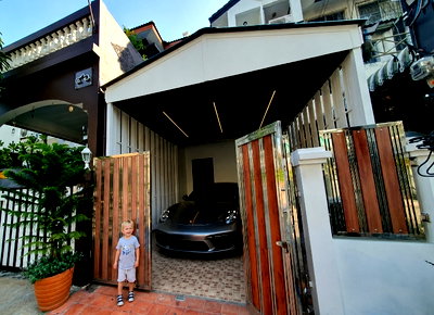Home office for rent Lat Phrao Road : TOWNHOME FOR RENT | 3 Floors, 4 Bedrooms | Fully Furnished | Company Registration Allowed