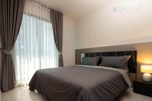 📌 For rent condo RHYTHM ASOKE Building 1, Floor 25,1 bed room, Room size 31.00 sqm