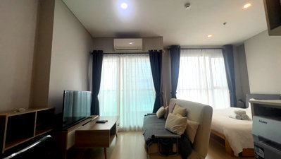 Condos for rent Big C Extra Rama 4 : 🔥🔥Promotion only 12000Baht!! Lumpini Suite Phetchaburi - Makkasan🌲Beautiful room, nice view, ready to move in!! Can make 6months Contract