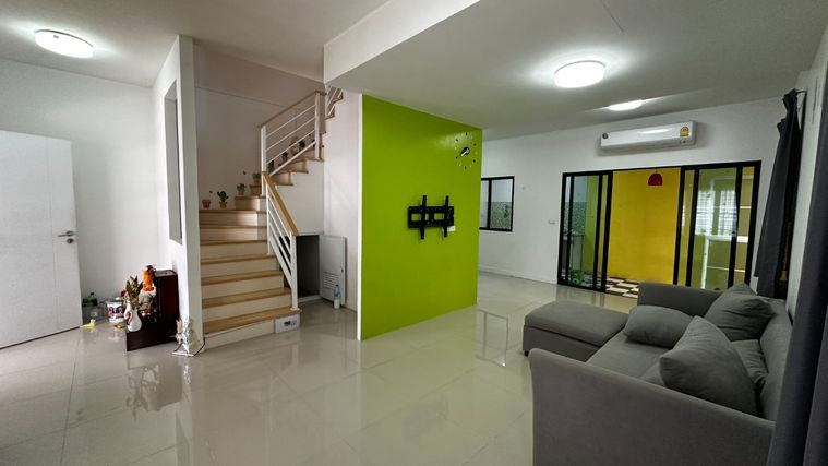 3-bed townhouse for sale, 110 sqm, 33.4 sq wah, The Connect Prachauthit 27