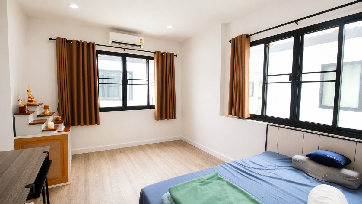 รูป ขายบ้านแฝด 2 ชั้น  42.6 ตร.ว. 3 ห้องนอน หมู่บ้านสกายวิลล์ (Skyville) บ้านแลง ระยอง ใกล้ IRPC  - รูปที่ 14/22