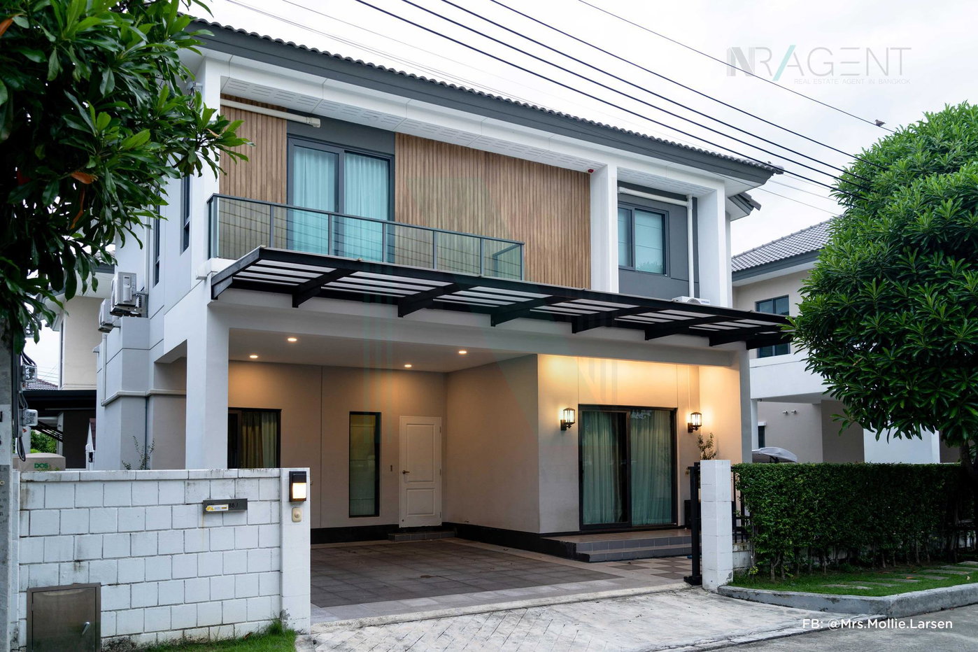 รูป 📌 ให้เช่าบ้านเดี่ยว 2 ชั้น เซนโทร อ่อนนุช-สุวรรณภูมิ 4 ห้องนอน 5 ห้องน้ำ - รูปที่ 1/8