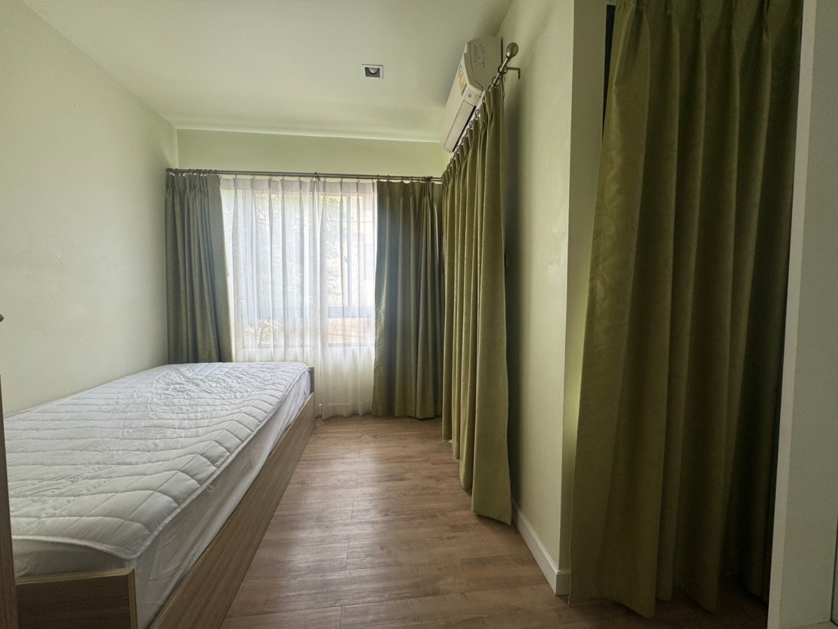 รูป ให้เช่าเอชทู สโตน คอนโด รามอินทรา 21  H2 Stone Condo Ramindra21 เฟอร์ไฟฟ้าครบ  แอร์ 3 เครื่อง 2 ห้องนอน 1 ห้องน้ำ มีเครื่องซักผ้า วิวสระ  - รูปที่ 4/16