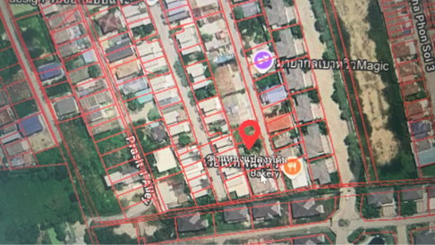 ขายที่ดินเลียบคลองภาษีเจริญฝั่งใต้ ซอยประสิทธิ์ 2 หนองแขม 191.7 ตรว หน้ากว้าง เหมาะสร้างบ้าน