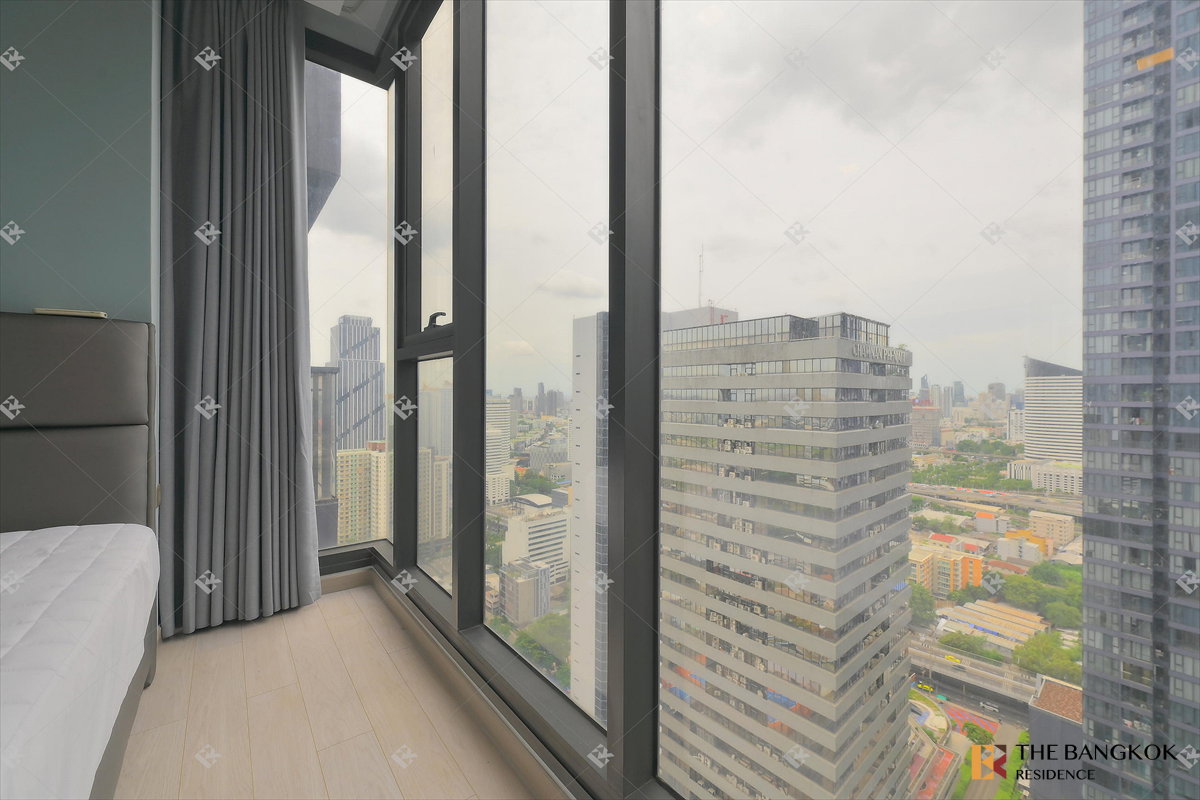 รูป เช่าคอนโด 🌃 One9Five Asoke-Rama9 1นอน 42.5ตร.ม. 30k 🌿 ยูนิตชั้นสูงในโครงการสวยคุณภาพดี 🏊♀️ ใกล้ MRT พระราม 9 - รูปที่ 5/10