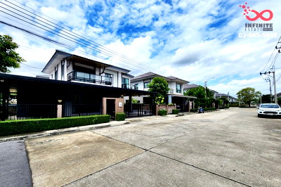ขายบ้านเดี่ยว : ขายบ้านเดี่ยว 2 ชั้น 50 ตร.ว. ภัสสร รามคำแหง-ราษฎร์พัฒนา สะพานสูง ใกล้มอเตอร์เวย์