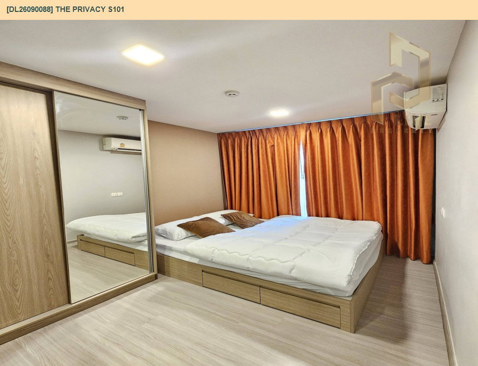 รูป DL26090088 ให้เช่าคอนโด เดอะ ไพรเวซี่ เอส 101 (THE PRIVACY S101) ใกล้ BTS ปุณณวิถี พร้อมเข้าอยู่ โทรด่วน 0638692663 LineID @952jdxxk - รูปที่ 2/9