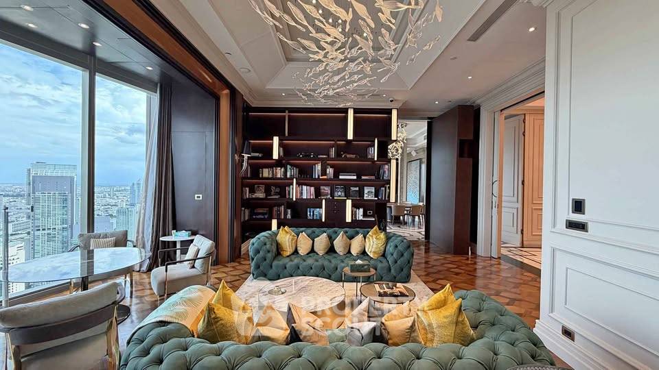 รูป ชั้น 50 ห้อง 3 ห้องนอน ขนาด 387 ตร.ม. The Residences At Mandarin Oriental, Bangkok ใกล้ BTS สะพานตากสิน (ID 3250624) - รูปที่ 1/14