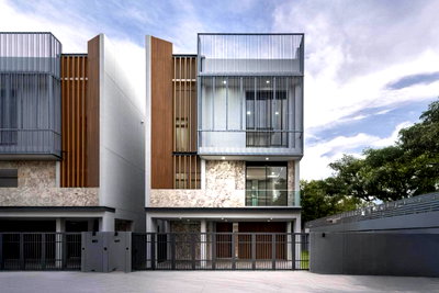 บ้านเดี่ยว กรุงเทพมหานคร : #HHR103 ขาย บ้านเดี่ยว 3 ชั้น หลังมุมพร้อมลิฟต์ส่วนตัว | 📍 เคหะร่มเกล้า 