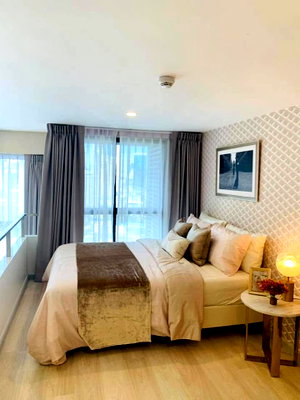 คอนโดให้เช่า : P-56437 🔥 ให้เช่า Knightsbridge Prime Sathorn ใกล้ BTS ช่องนนทรี พื้นที่ 44 ตรม. Duplex 2 ห้องนอน พร้อมอยู่ Line ID: @easythaihome 085-592-2897