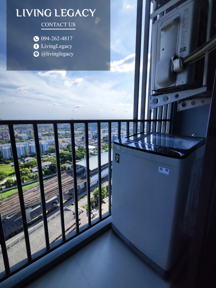 รูป SGPWEN เช่าด่วน คอนโด Rich Park @ Triple Station 28 ตร.ม. ชั้น 25 | 1 นอน 1 น้ำ | 13,000 บาท/เดือน - รูปที่ 10/10