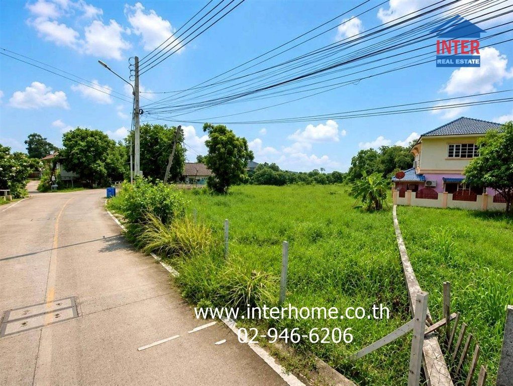 รูป ที่ดินเปล่า 3 ไร่ 263.9 ตร.ว. ที่ดินติดแม่น้ำเจ้าพระยา เมืองปทุมธานี ใกล้วัดเทียนถวาย - รูปที่ 13/19
