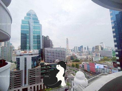 2Bed Pet Friendly Condo for Rent Sukhumvit Central Bangkok✨Wireless, Near BTS Ploenchit, MRT Petchaburi🔰 We can show all available units here