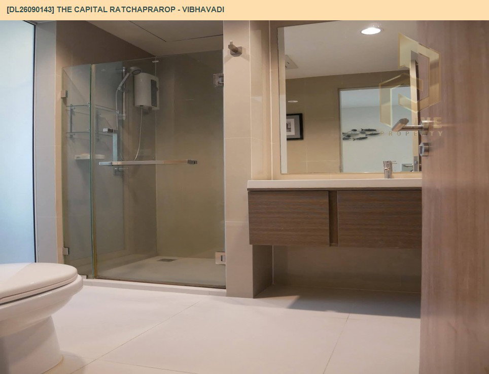 รูป DL26090143 ให้เช่าคอนโด เดอะ แคปิตอล ราชปรารภ - วิภาวดี (The Capital Ratchaprarop - Vibhavadi) ใกล้ - พร้อมเข้าอยู่ โทรด่วน 0638692663 LineID @952jdxxk - รูปที่ 8/9