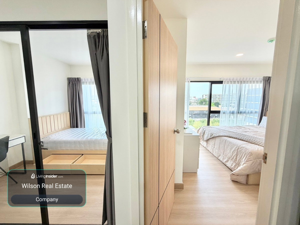 รูป 🏢 ให้เช่า 𝗣𝗟𝗘𝗡𝗘 𝗣𝗟𝗘𝗡𝗘 𝗚𝗘𝗡 𝗪𝗜𝗗𝗘 รังสิต–คลองหลวง | 2 ห้องนอน | ห้องมุม ✨ | ชั้น 6 | 44 ตร.ม. | พร้อมเข้าอยู่ - รูปที่ 2/19