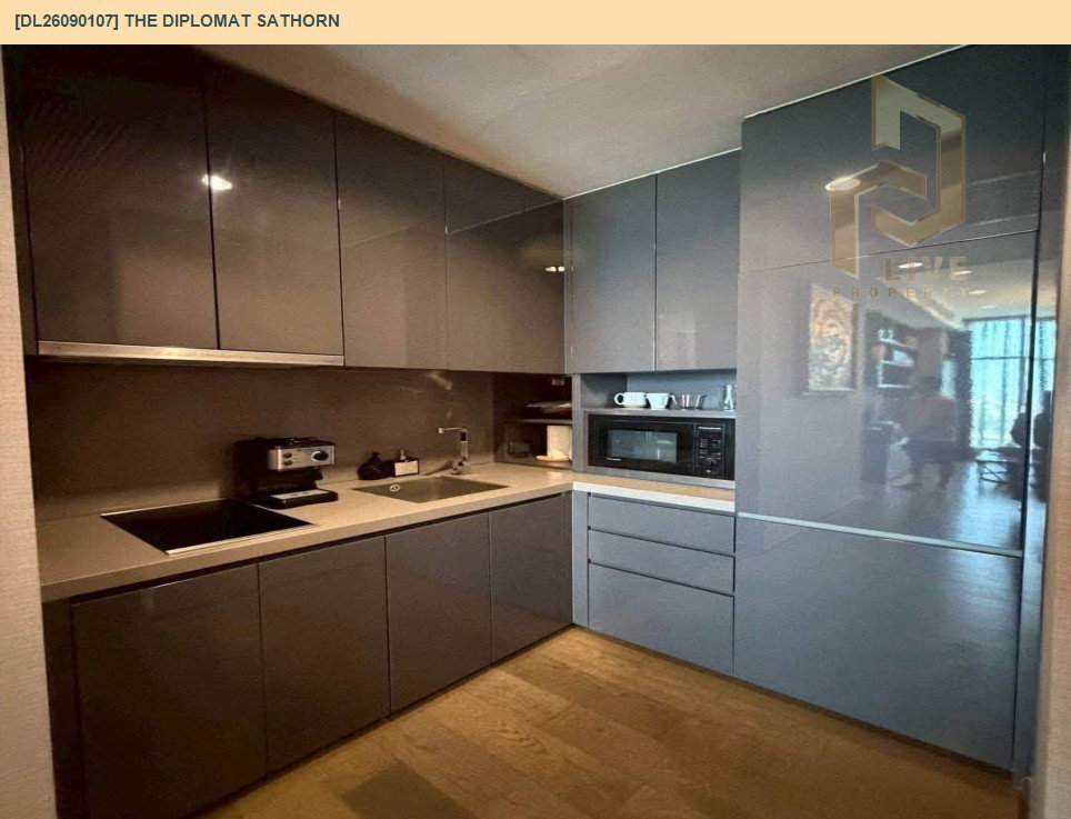 รูป DL26090107 ให้เช่าคอนโด เดอะ ดิโพลแมท สาทร (The Diplomat Sathorn) ใกล้ BTS สุรศักดิ์ พร้อมเข้าอยู่ โทรด่วน 0614453194 LineID @952jdxxk - รูปที่ 5/13