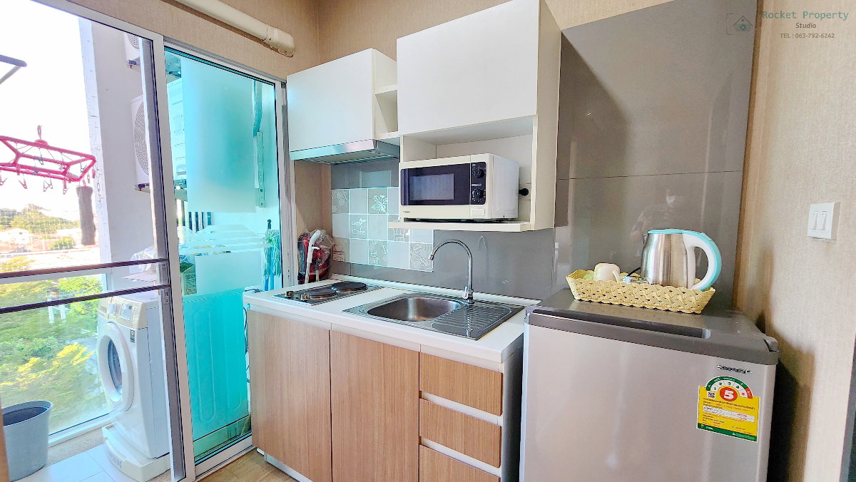 รูป คอนโด  ห้องกว้าง สภาพใหม่ ทำเลดี ใกล้สนามบินเชียงใหม่  เฟอร์ครบ พร้อมอยู่ มีสระว่ายน้ำ ระบบรักษาความปลอดภัยดีเยี่ยม - รูปที่ 8/10