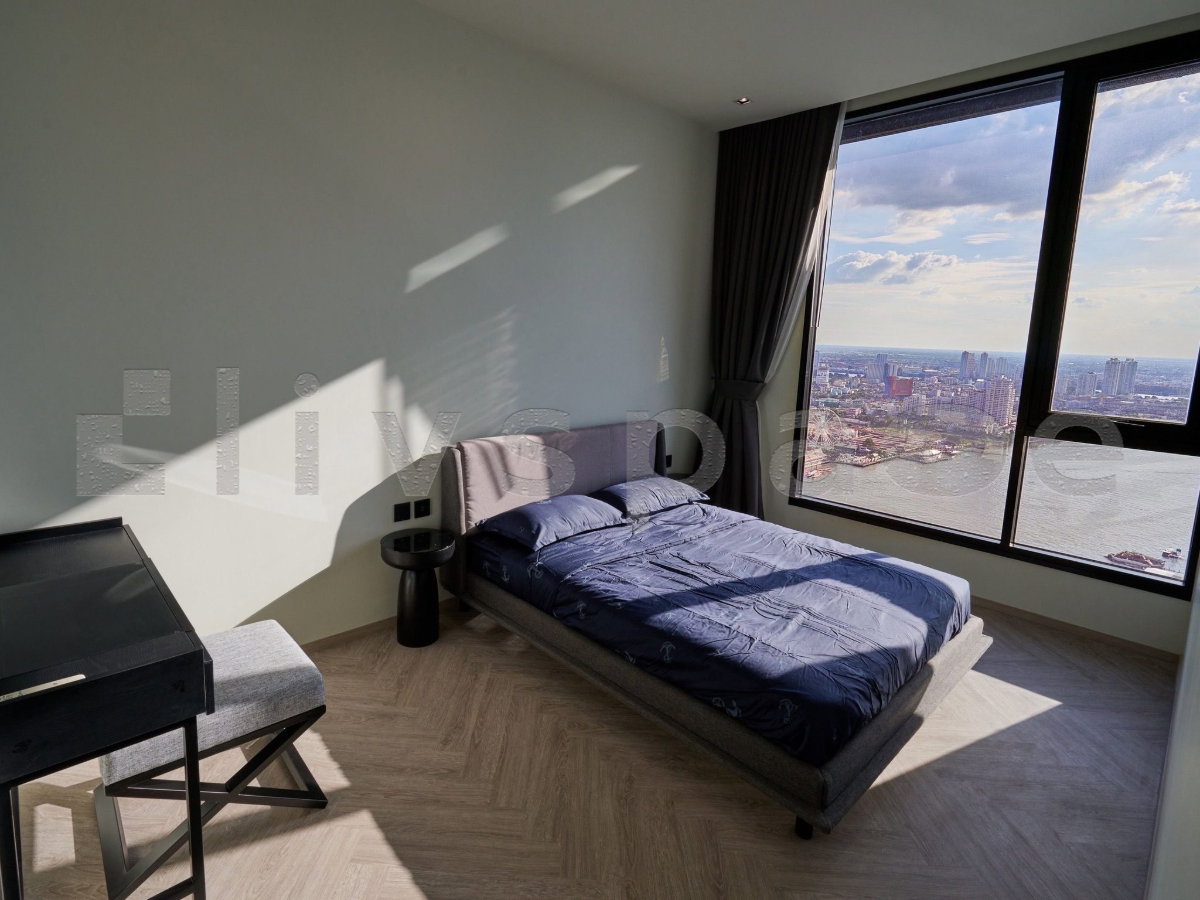 รูป ▚ L0JCK5ツ ให้เช่า: Chapter Charoennakhon Riverside 2 Bed 78.8ตร.ม. วิวแม่น้ำเจ้าพระยา แต่งครบจัดเต็ม คอนโดใหม่ส่วนกลางอลังการ✨ - รูปที่ 8/13
