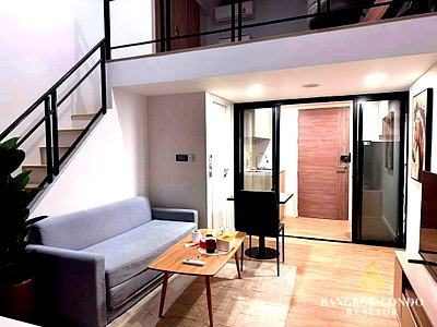 คอนโดให้เช่า : 🍀🍀 Duplex Room🏢 ให้เช่า📌 Modiz Sukhumvit 50 (Line:@rent2022) BTS อ่อนนุช✨พร้อมเข้าอยู่ 🔖 A38640