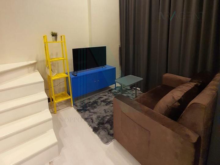 รูป ให้เช่าคอนโด เทมส์ เรสซิเดนส์ อาคาร 1 ชั้น 4 Duplex ขนาด 40.00 ตรม ใกล้ ตลาดมิ่ง แบริ่งซอย 3 - รูปที่ 7/8