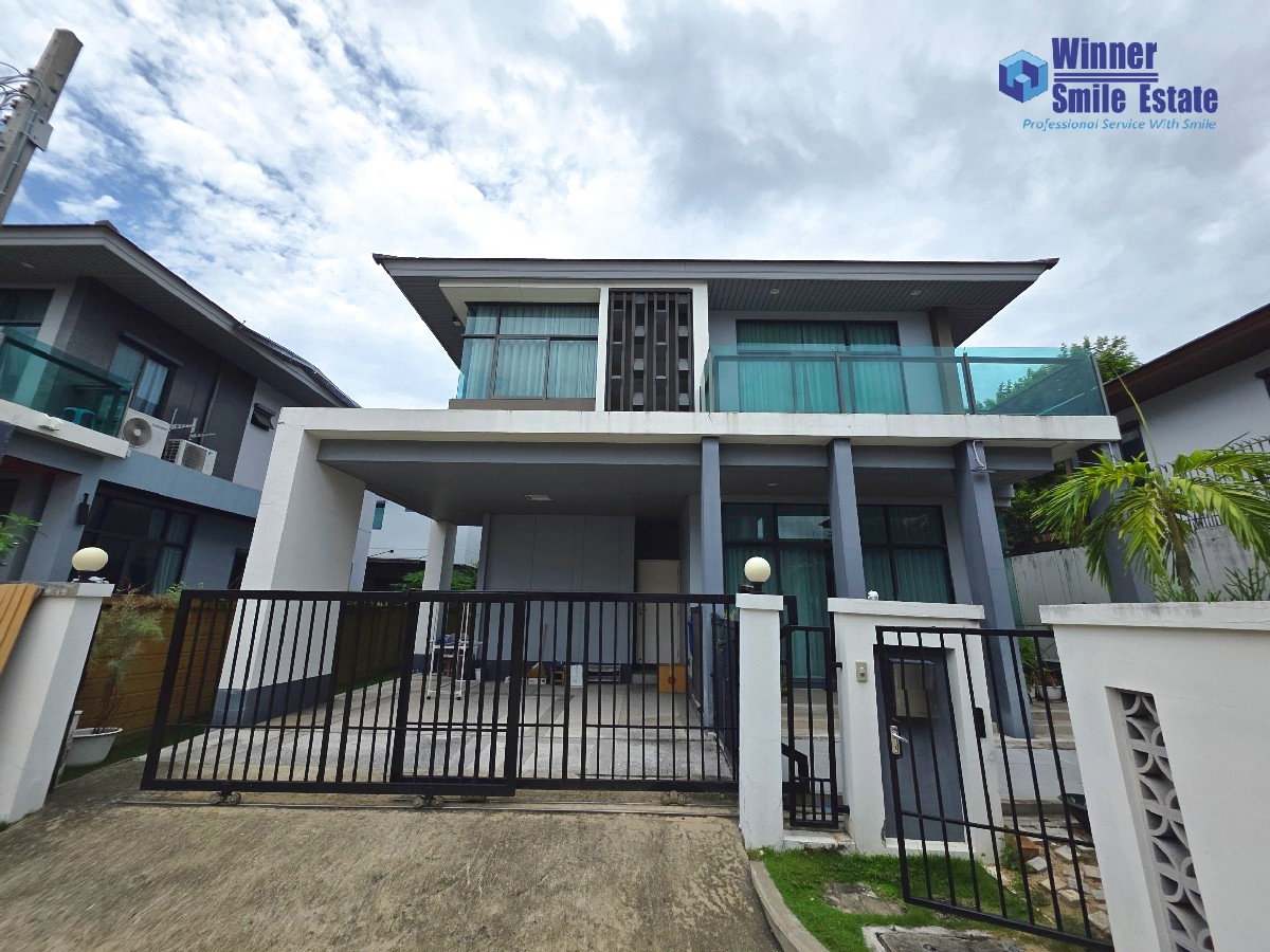 picture For Rent : 2-Story Detached House, Setthasiri Pattanakarn 87 (Phase 1), Corner Unit - 2/10