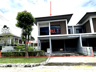 บ้านเดี่ยว ถนนราชพฤกษ์ : บ้านเดี่ยว 42.8 ตร.วา บ้านลุมพินี ทาวน์วิลล์ ราชพฤกษ์-ปิ่นเกล้า บางกรวย นนทบุรี 5.5M