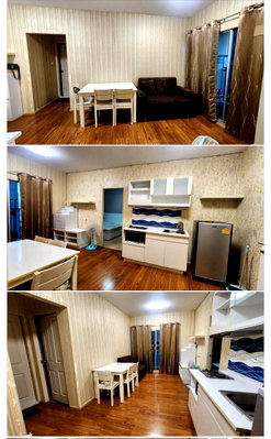 Condos for sale : Condo for sale: A Space Ratchada Highway, 2 bedrooms, 2 bathrooms, 52 square meters.