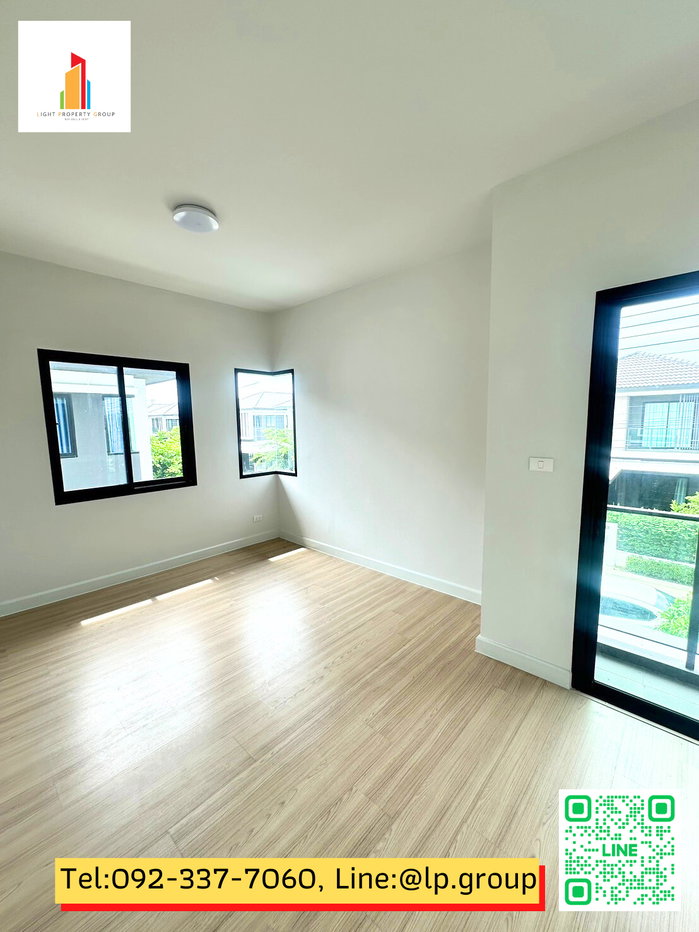 รูป ให้เช่าบ้านแฝดมือ1 พร้อมอยู่ โครงการ "Baanfah Greenery NeOla House Wongwaen - Lam luk ka Klong 7" ใกล้ถนนเลียบคลอง 7 ใกล้ถนนลำลูกกา ปลอดภัย - รูปที่ 13/19